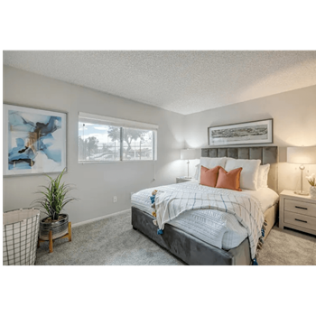Carpeting in bedrooms